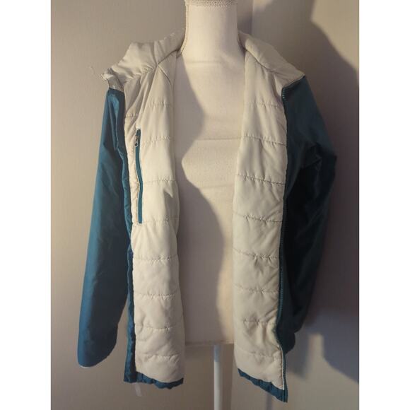 The North Face aquamarine lightweight windbreaker nylon jacket - Picture 9 of 13